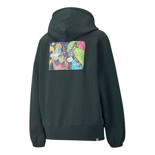 Свитер downtown graphic hoodie green Puma, зеленый
Свитер downtown graphic hoodie green Puma, зеленый