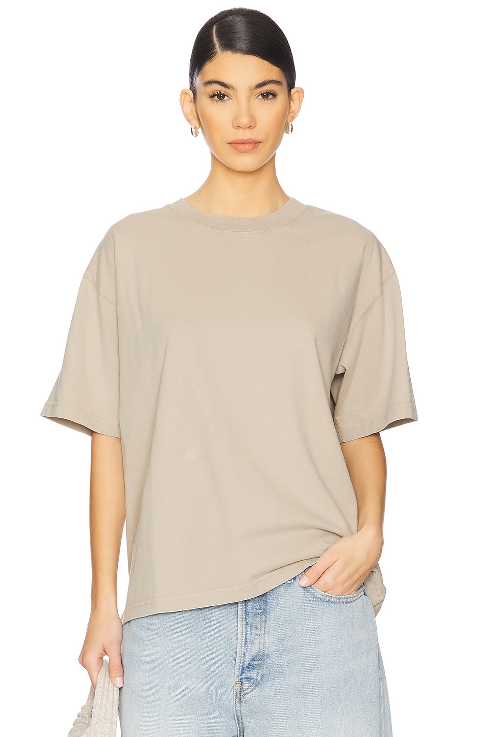 Свободная футболка Wao, желтый
Свободная футболка Wao, желтый