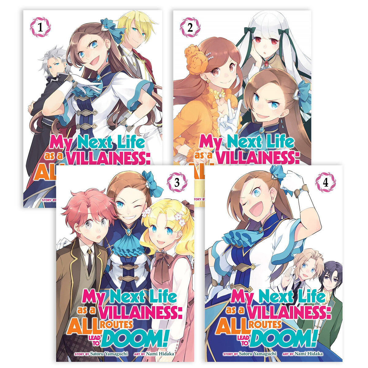 Манга My Next Life as a Villainess All Routes Lead to Doom! Manga (1-4) Bundle
Манга My Next Life as a Villainess All Routes Lead to Doom! Manga (1-4) Bundle