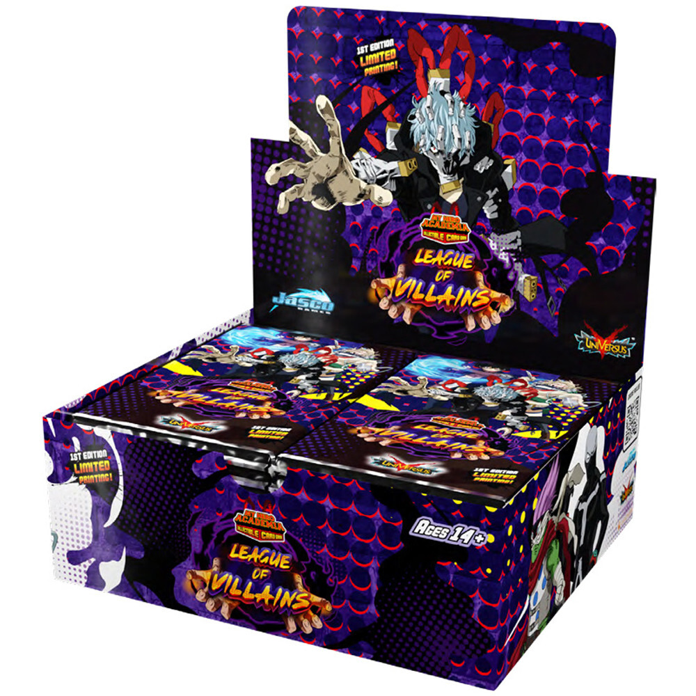 Карточная игра Jasco Games My Hero Academia CCG: League of Villains - Booster Box (1st Edition)
Карточная игра Jasco Games My Hero Academia CCG: League of Villains - Booster Box (1st Edition)