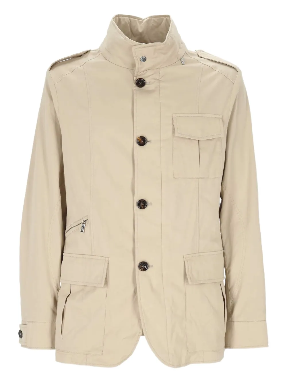 Куртка с клапанами на карманах и застежкой на пуговицы Moorer, нейтральный
Куртка с клапанами на карманах и застежкой на пуговицы Moorer, нейтральный