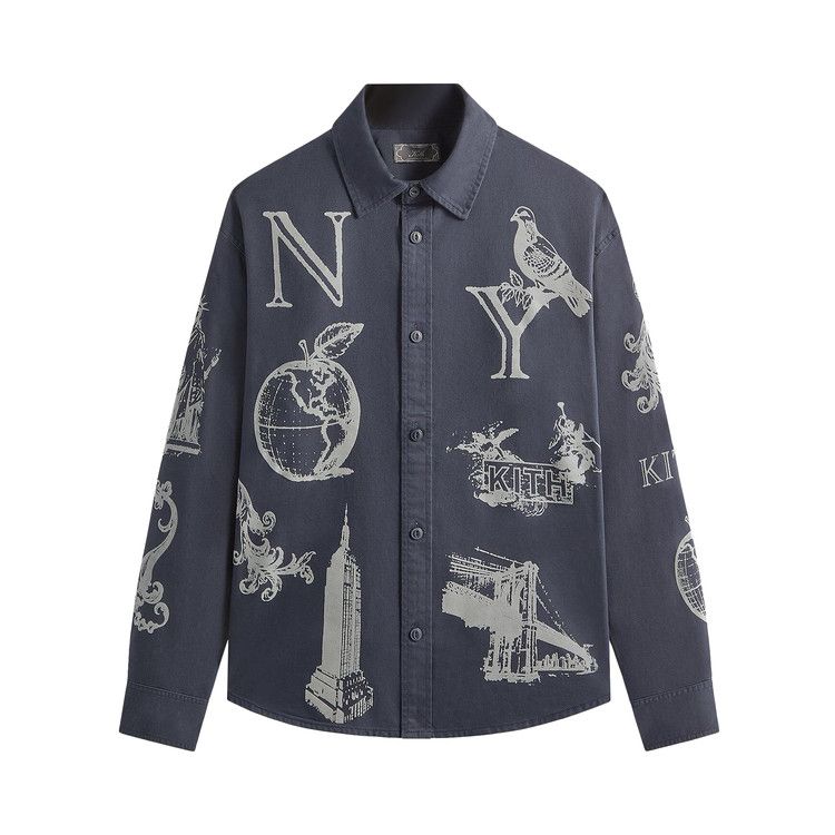 Рубашка Kith Ny Symbols Graphic Apollo Shirt, Nocturnal
Рубашка Kith Ny Symbols Graphic Apollo Shirt, Nocturnal