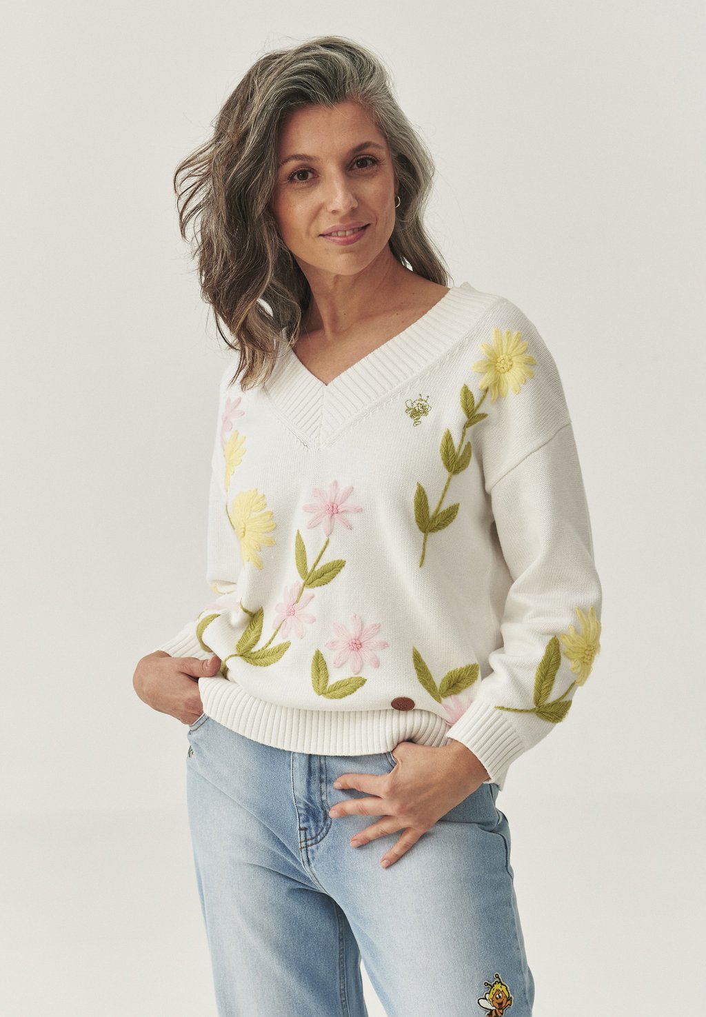 Джемпер TATUUM, кремовый 
Джемпер TATUUM, кремовый