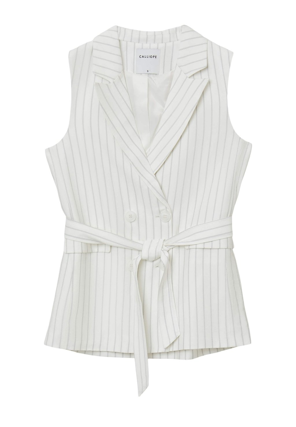 Жилет DOPPIOPETTO A RIGHE Calliope, белый
Жилет DOPPIOPETTO A RIGHE Calliope, белый
