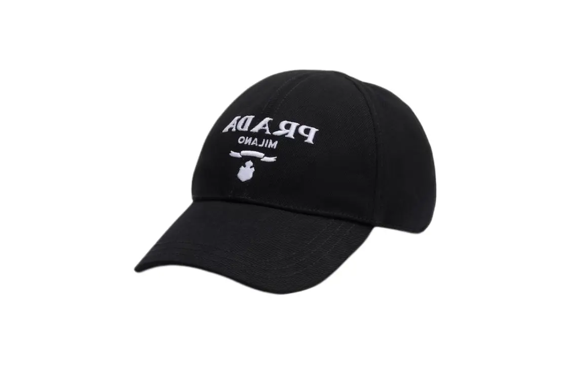 PRADA Бейсболка с тисненым логотипом, Black
PRADA Бейсболка с тисненым логотипом, Black