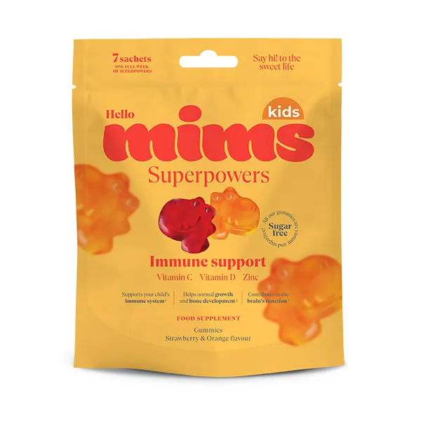 Витамины для детей Immune Support Kids Mims, 7 UD 
Витамины для детей Immune Support Kids Mims, 7 UD