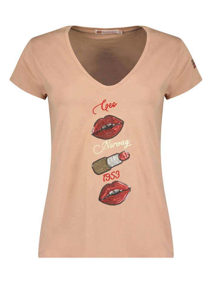 Футболка Geographical Norway, розовый
Футболка Geographical Norway, розовый