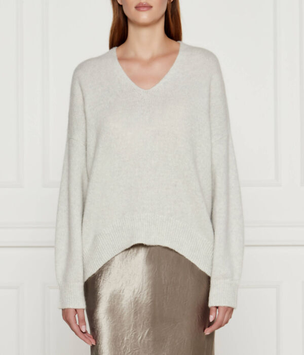 Шерстяной свитер c_fondys Oversize fit Boss Orange, серый
Шерстяной свитер c_fondys Oversize fit Boss Orange, серый