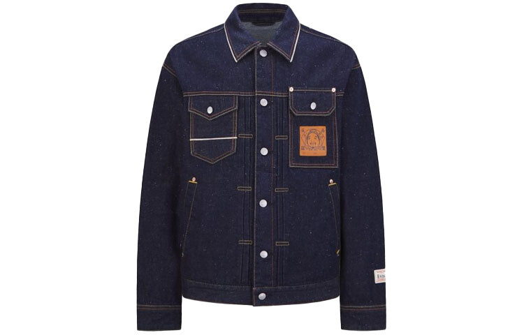 Джинсовая куртка мужская темно-синяя Evisu, темно-синий
Джинсовая куртка мужская темно-синяя Evisu, темно-синий