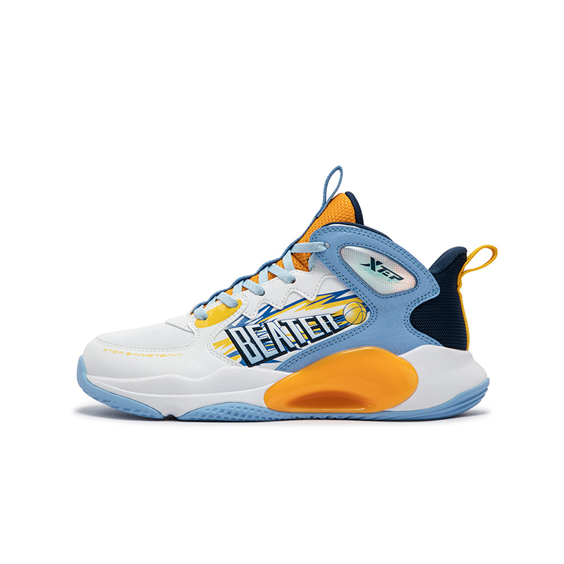 Баскетбольные кроссовки с высоким верхом, устойчивые к истиранию и скольжению, детские XTEP, белый/синий
Баскетбольные кроссовки с высоким верхом, устойчивые к истиранию и скольжению, детские XTEP, белый/синий