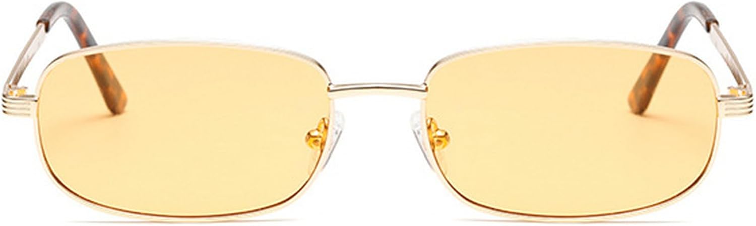 Ретро женские прямоугольные солнцезащитные очки, модные солнцезащитные очки в маленькой металлической оправе, зеленые солнцезащитные очки, трендовые мужские солнцезащитные очки UV400 mincl, Yellow
Ретро женские прямоугольные солнцезащитные очки, модные солнцезащитные очки в маленькой металлической оправе, зеленые солнцезащитные очки, трендовые мужские солнцезащитные очки UV400 mincl, Yellow