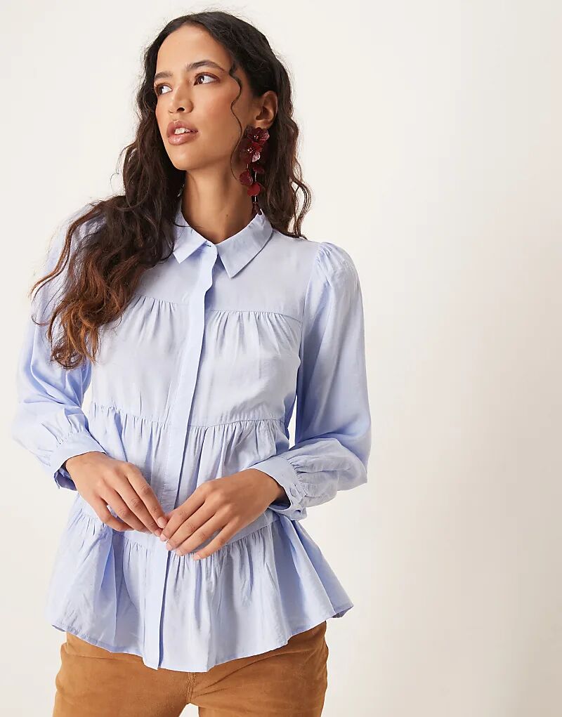 Многослойная рубашка цвета кентуккийского синего цвета YAS
Многослойная рубашка цвета кентуккийского синего цвета YAS