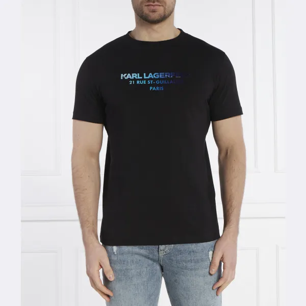 Футболка стандартного кроя Karl Lagerfeld, черный
Футболка стандартного кроя Karl Lagerfeld, черный