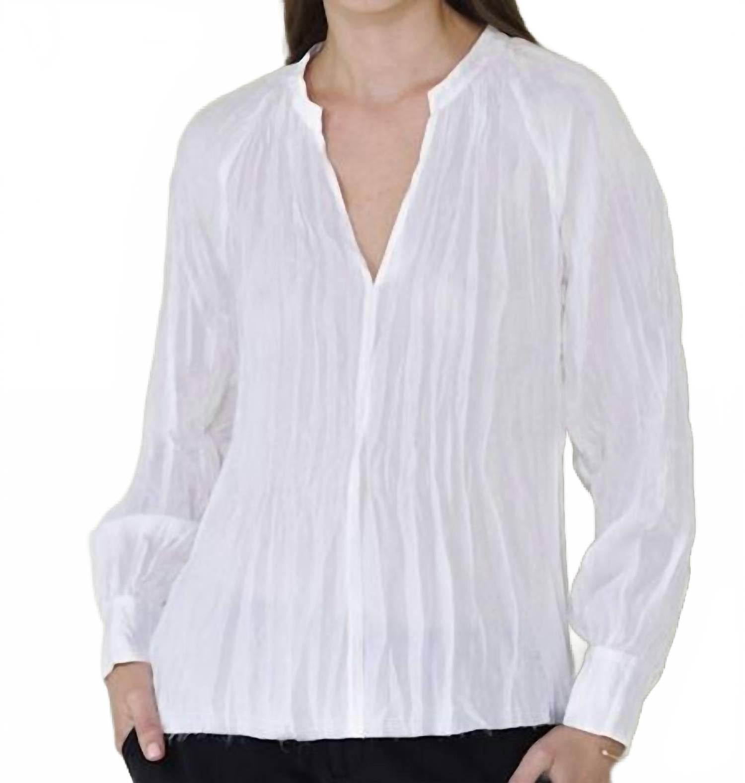 Блузка Crease It Up белая Go by Go Silk
Блузка Crease It Up белая Go by Go Silk