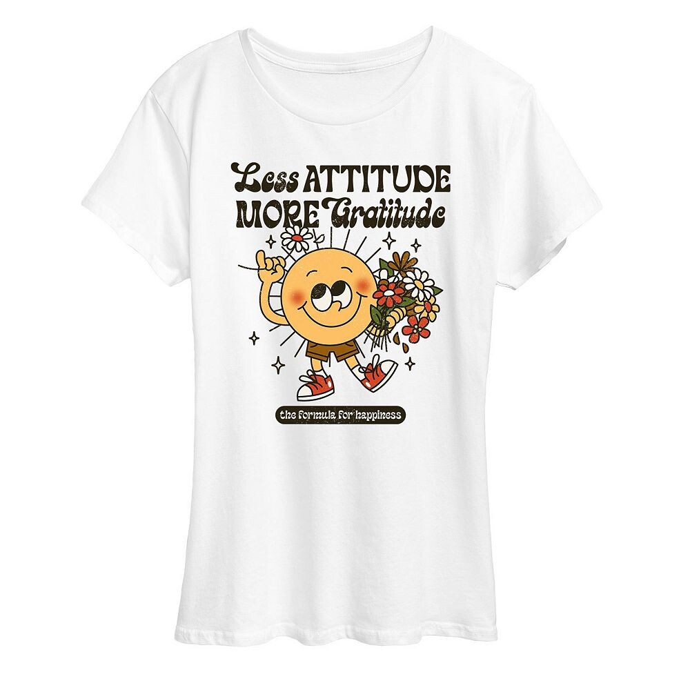 Женская футболка с рисунком More Gratitude Licensed Character, белый
Женская футболка с рисунком More Gratitude Licensed Character, белый