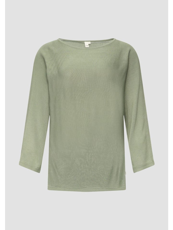 Вязаный свитер в цвете 7219_sage green QS
Вязаный свитер в цвете 7219_sage green QS