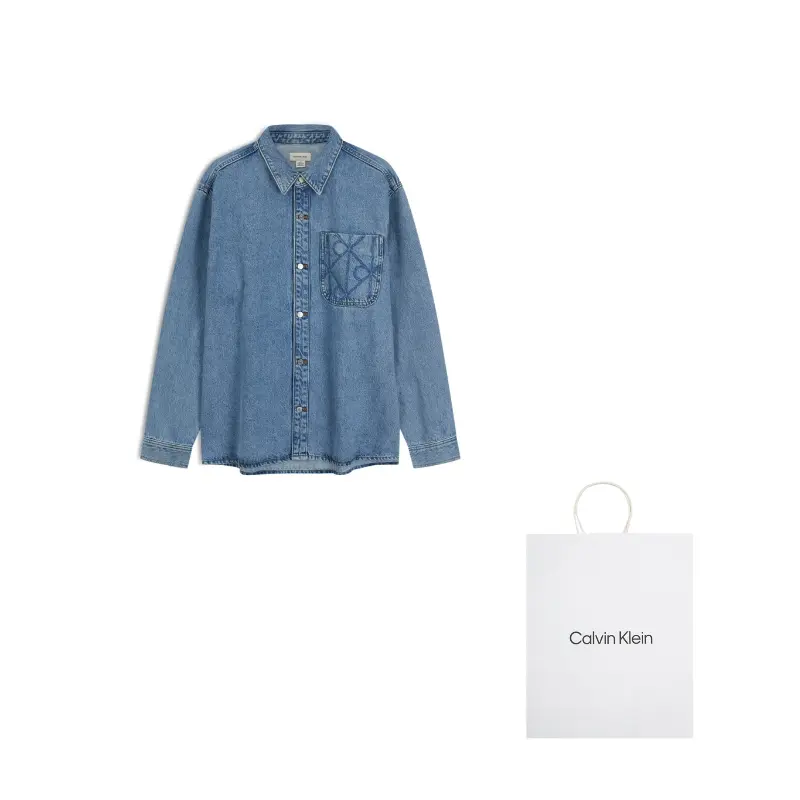 Calvin Klein Рубашка мужская 03V Denim Light Blue
Calvin Klein Рубашка мужская 03V Denim Light Blue