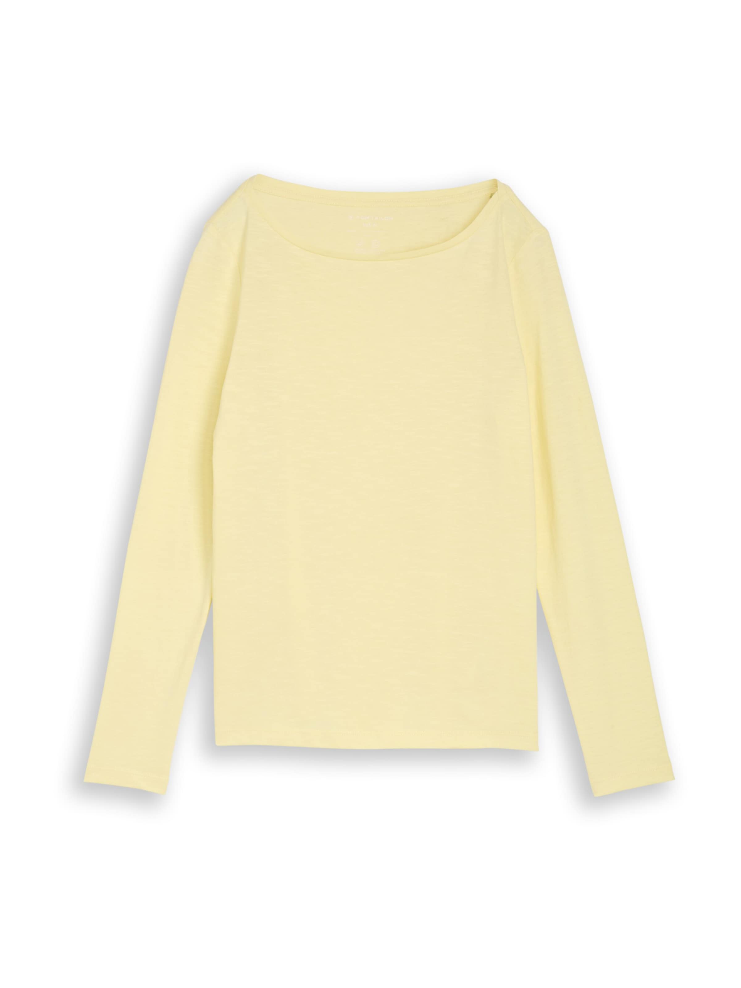 TOM TAILOR Лонгслив в пастельно-желтом цвете
TOM TAILOR Лонгслив в пастельно-желтом цвете