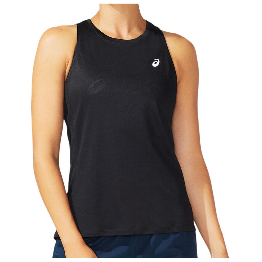 Майка Asics Women's Core Tank, цвет Performance Black 
Майка Asics Women's Core Tank, цвет Performance Black