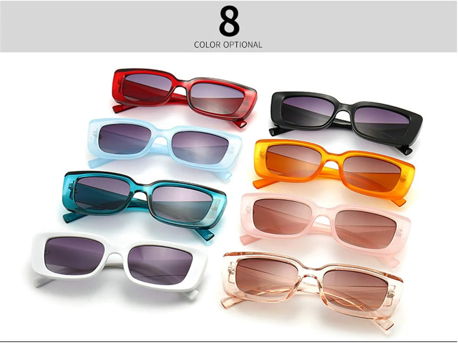 Винтажные черные квадратные солнцезащитные очки для женщин, брендовые, маленькие прямоугольные солнцезащитные очки с градиентным прозрачным покрытием COTIA, Pink
Винтажные черные квадратные солнцезащитные очки для женщин, брендовые, маленькие прямоугольные солнцезащитные очки с градиентным прозрачным покрытием COTIA, Pink