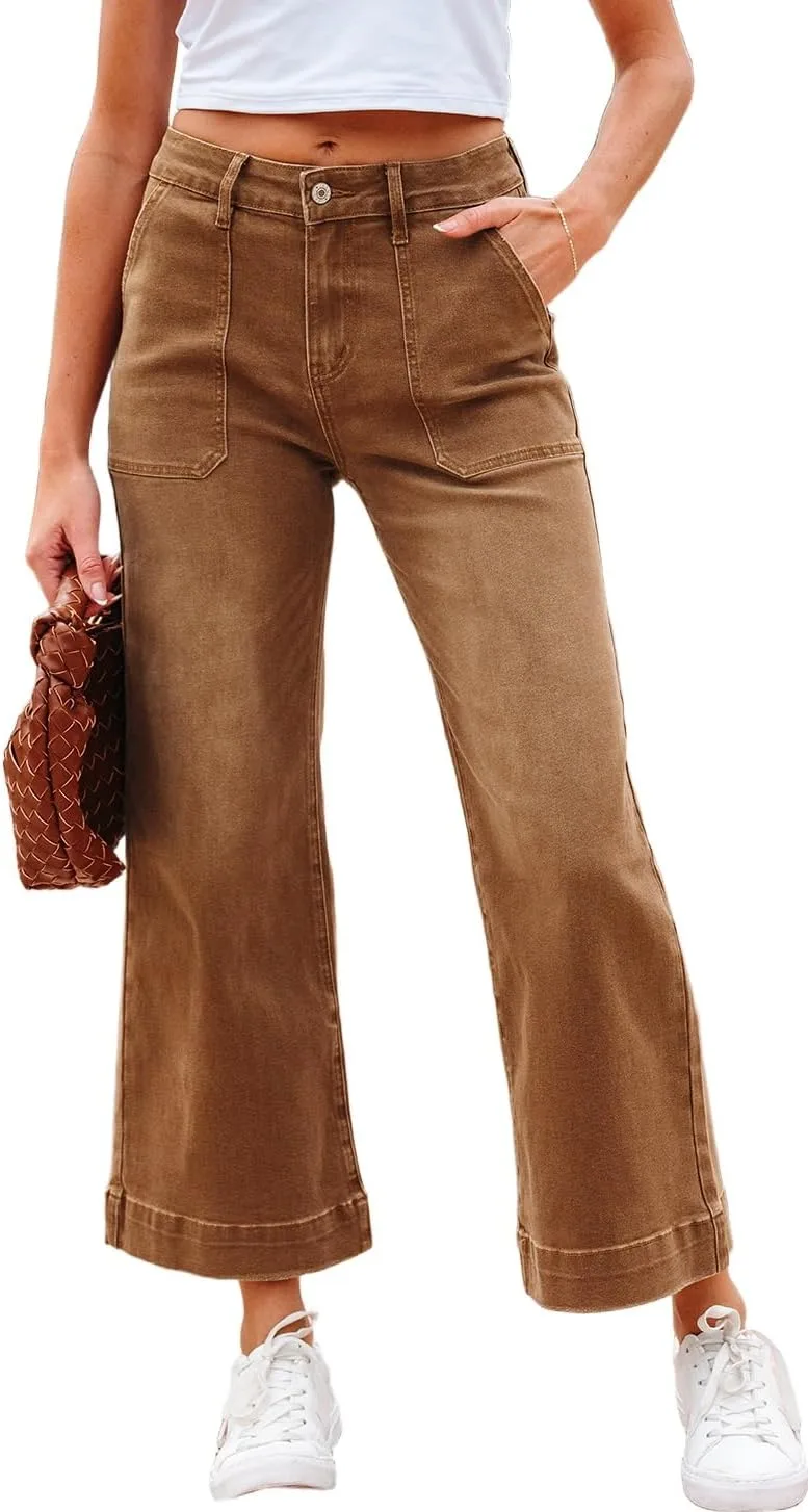 Джинсы Apvirdy с декоративными швами, женские, высокие, укороченные, широкие
Джинсы Apvirdy с декоративными швами, женские, высокие, укороченные, широкие