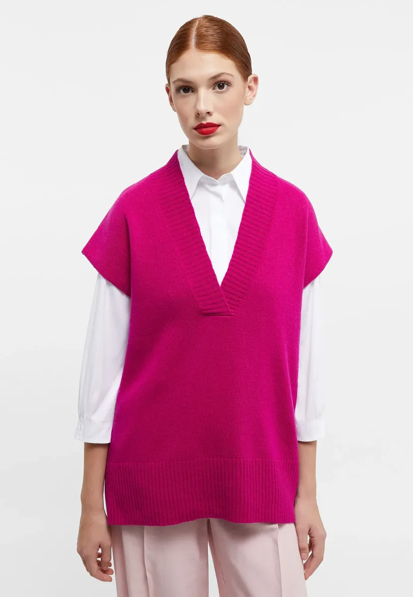 Свитер-жилет Eterna, розовый
Свитер-жилет Eterna, розовый