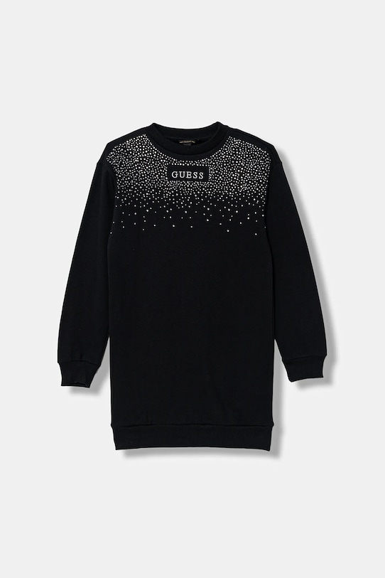 Детское хлопковое платье Guess, черный
Детское хлопковое платье Guess, черный