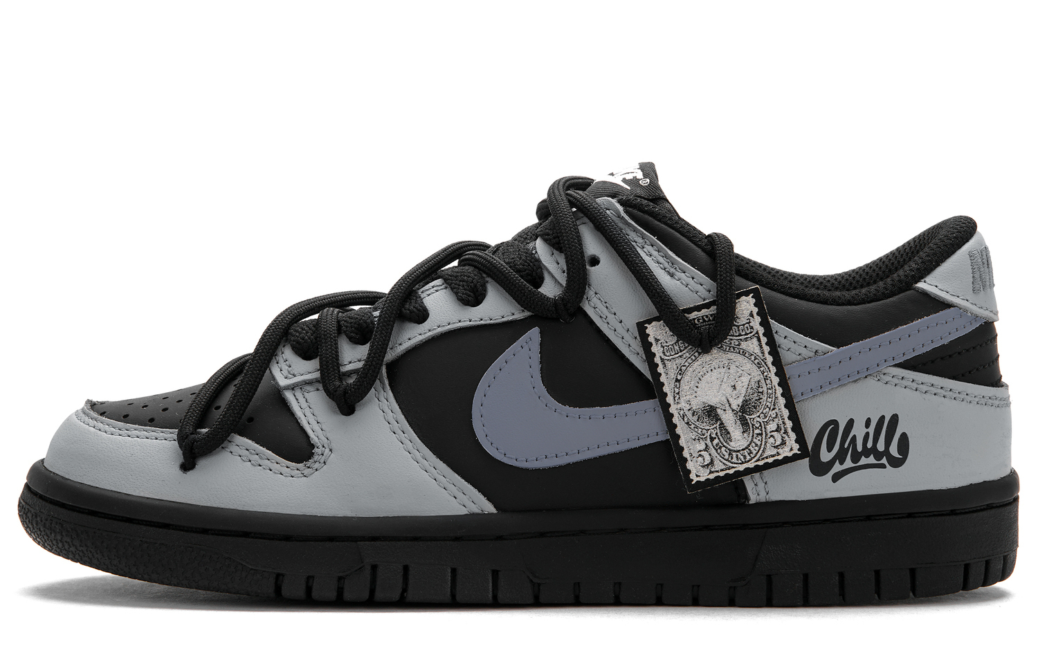 Nike Dunk High Tone 7.0 Low top Skateboard Shoes Unisex Black Gray
Nike Dunk High Tone 7.0 Low top Skateboard Shoes Unisex Black Gray