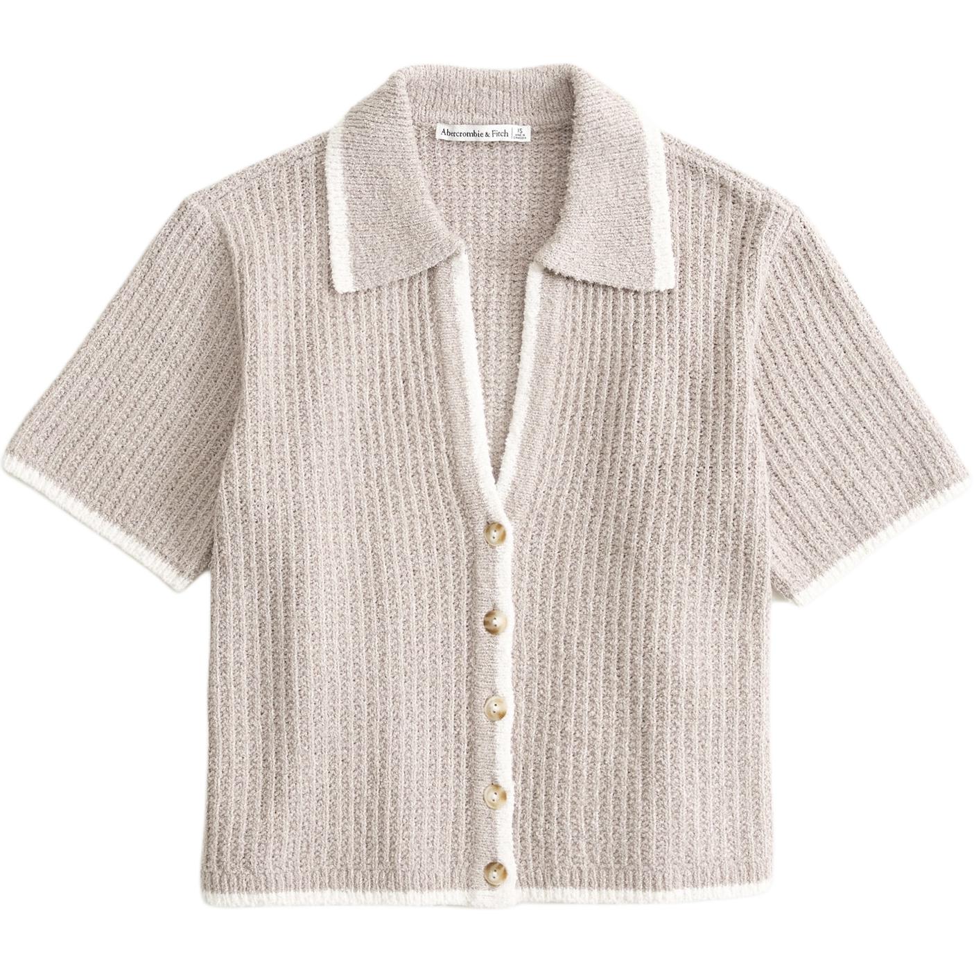 Серая поло для женщин Abercrombie&Fitch, серый
Серая поло для женщин Abercrombie&Fitch, серый