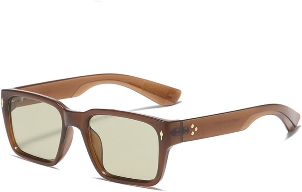 Винтажные прямоугольные солнцезащитные очки для мужчин, из смолы, с прозрачными линзами, женские голубые солнцезащитные очки, ретро-стиль, SUN453 Generic, Mtyj043 Yellow Tea
Винтажные прямоугольные солнцезащитные очки для мужчин, из смолы, с прозрачными линзами, женские голубые солнцезащитные очки, ретро-стиль, SUN453 Generic, Mtyj043 Yellow Tea