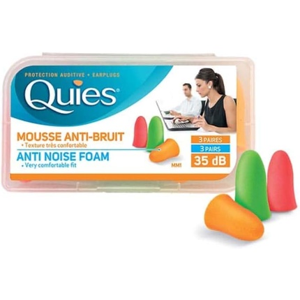 Беруши для защиты слуха 35 дБ 3 пары, подходящие цвета Quies
Беруши для защиты слуха 35 дБ 3 пары, подходящие цвета Quies