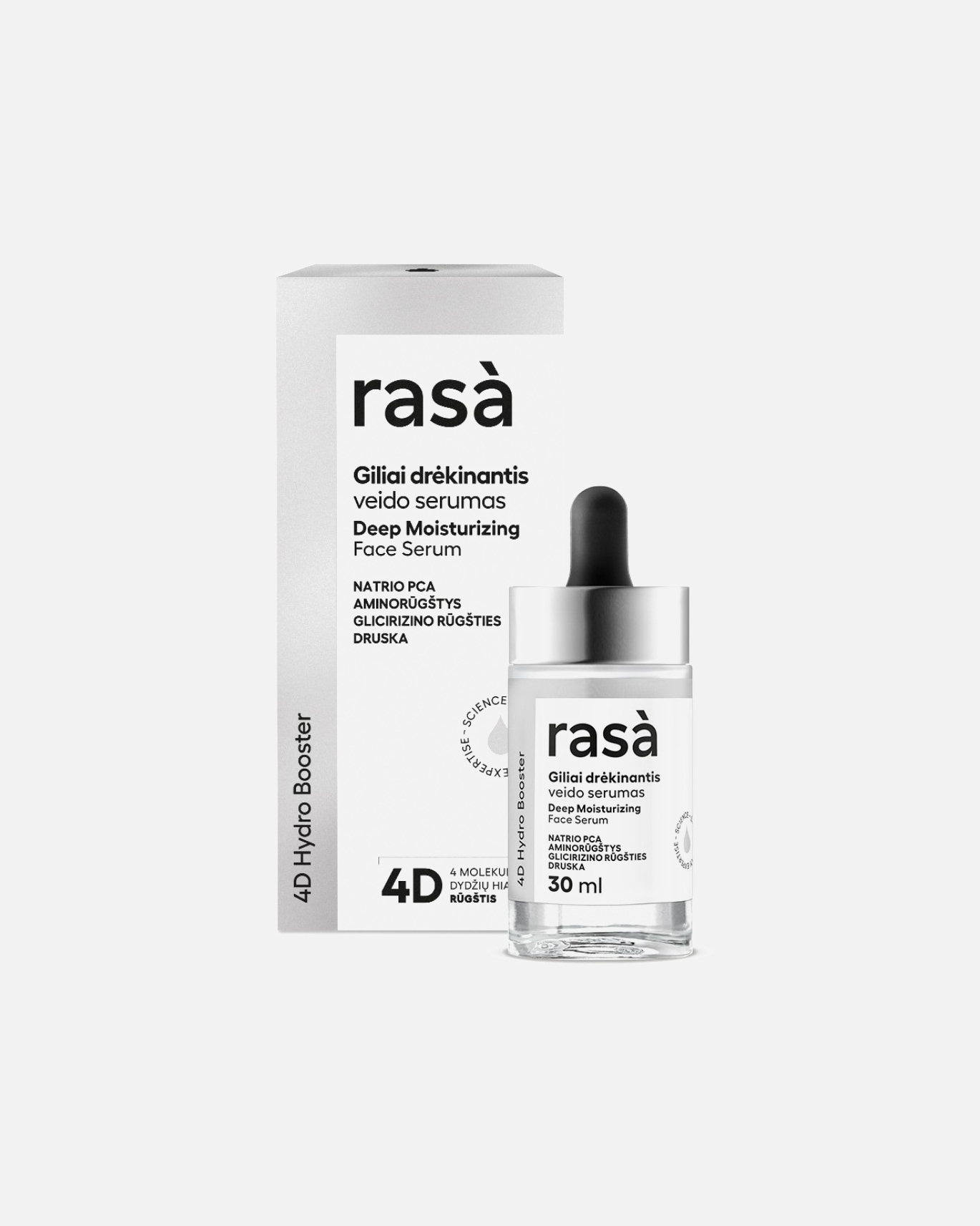 Увлажняющая сыворотка Rasa, 30 мл
Увлажняющая сыворотка Rasa, 30 мл