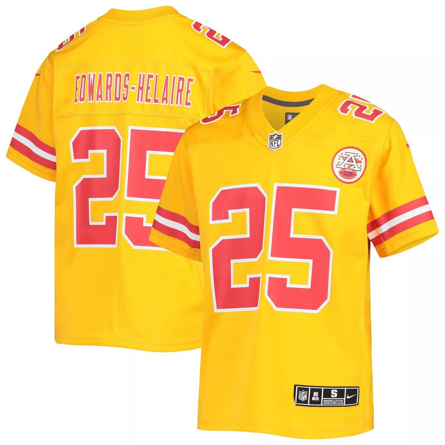 Молодежная футболка Nike Clyde Edwards-Helaire Gold Kansas City Chiefs Inverted Team Game Nike
Молодежная футболка Nike Clyde Edwards-Helaire Gold Kansas City Chiefs Inverted Team Game Nike
