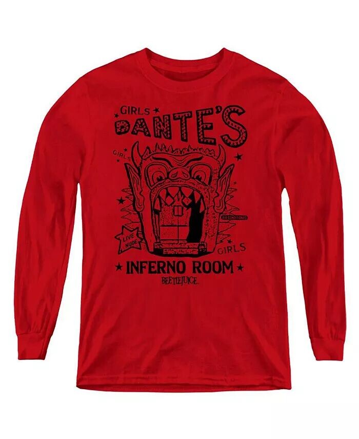 Толстовка с длинным рукавом Dantes Inferno Room для мальчиков и девочек Beetlejuice, красный
Толстовка с длинным рукавом Dantes Inferno Room для мальчиков и девочек Beetlejuice, красный