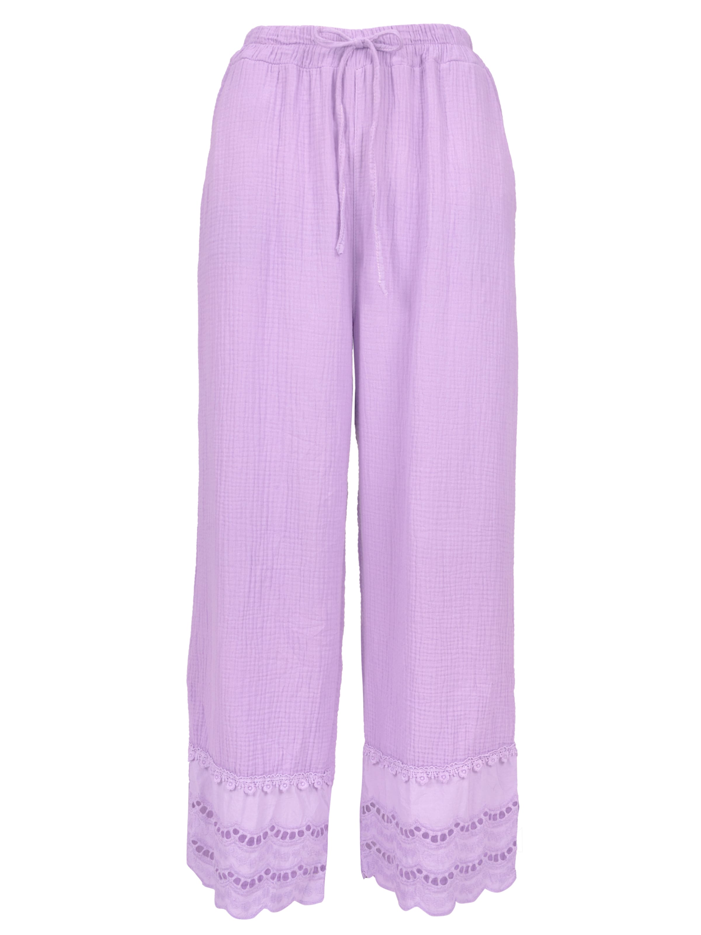 Seasons of April Широкие брюки 'Ines' в сиреневом цвете
Seasons of April Широкие брюки 'Ines' в сиреневом цвете