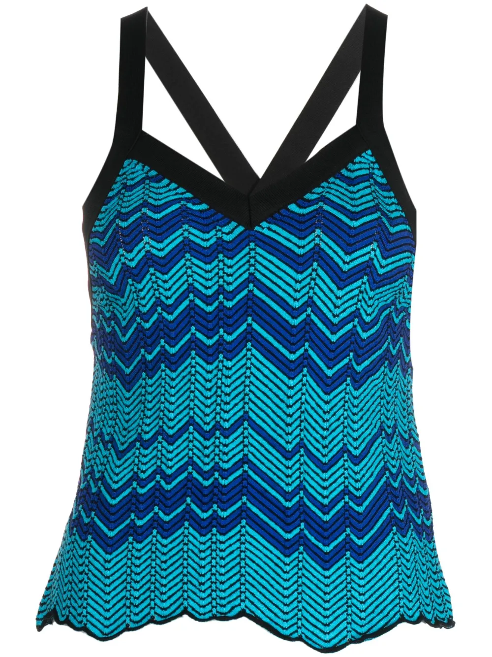 Плиссированный топ Wales Bonner, синий
Плиссированный топ Wales Bonner, синий