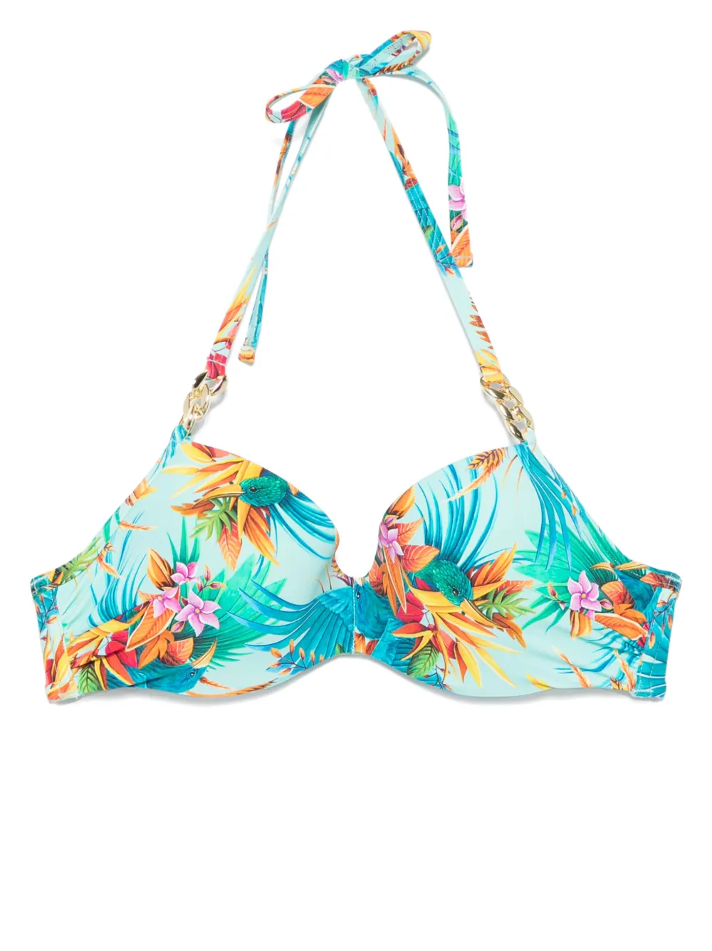 Лиф бикини Hula Haka Marlies Dekkers, синий
Лиф бикини Hula Haka Marlies Dekkers, синий