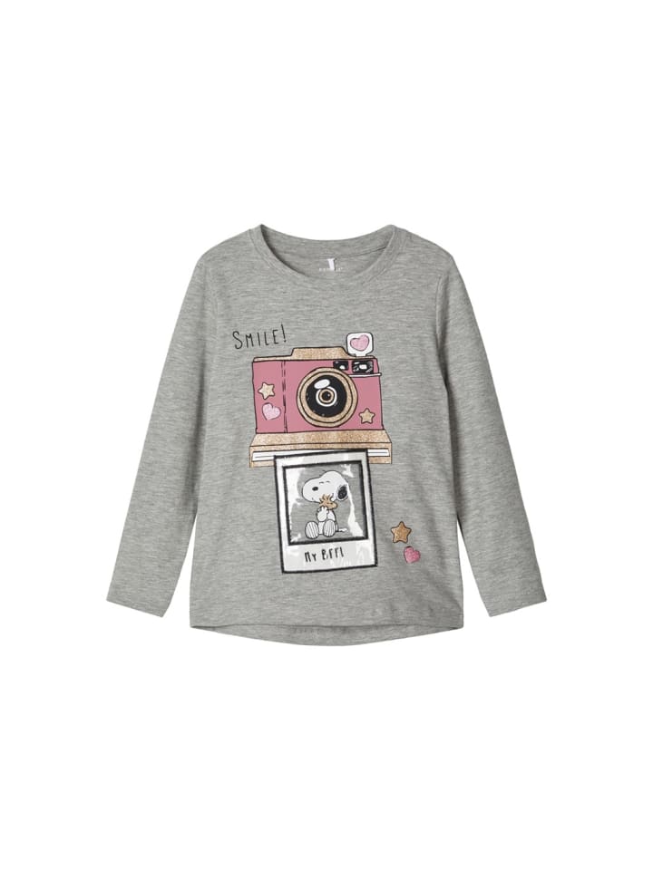 Рубашка с длинными рукавами для девочки Сноппи серого цвета name it
Рубашка с длинными рукавами для девочки Сноппи серого цвета name it