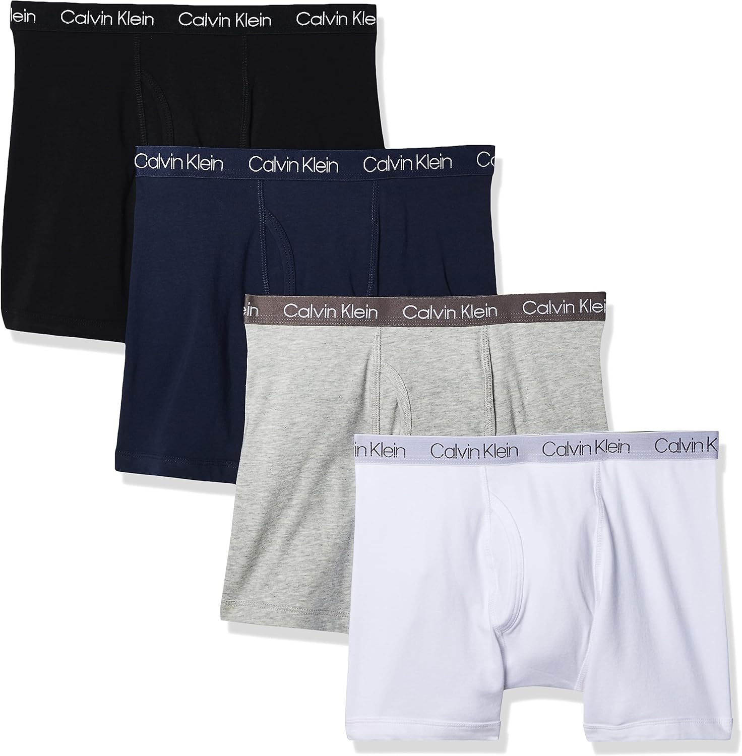 Комплект нижнего белья Calvin Klein для мальчиков, четыре пары боксеров, выгодная упаковка, Solid Pack
Комплект нижнего белья Calvin Klein для мальчиков, четыре пары боксеров, выгодная упаковка, Solid Pack