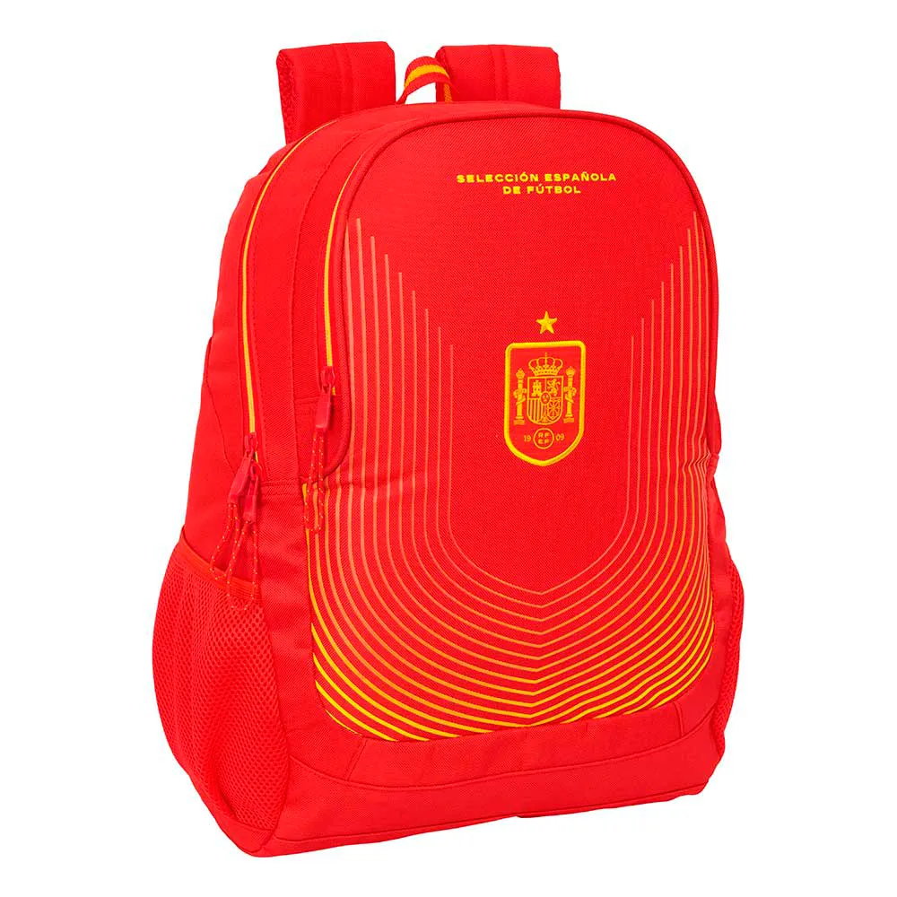 Рюкзак SAFTA сборной Испании по футболу, объем 23 л, размеры 32x44x16 см, красный
Рюкзак SAFTA сборной Испании по футболу, объем 23 л, размеры 32x44x16 см, красный