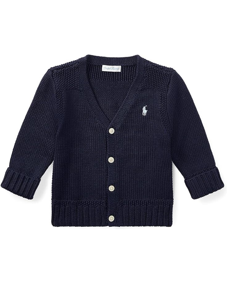 Свитер Polo Ralph Lauren Kids Combed Cotton V-Neck Cardigan, цвет Refined Navy
Свитер Polo Ralph Lauren Kids Combed Cotton V-Neck Cardigan, цвет Refined Navy