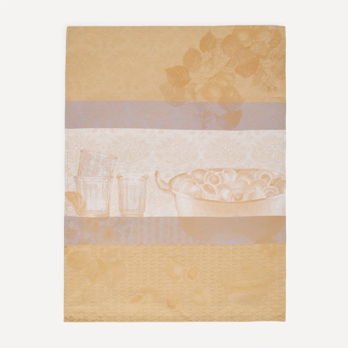 Кухонное полотенце из хлопкового твила Confitures Abricots Le Jacquard Français, плетеный
Кухонное полотенце из хлопкового твила Confitures Abricots Le Jacquard Français, плетеный