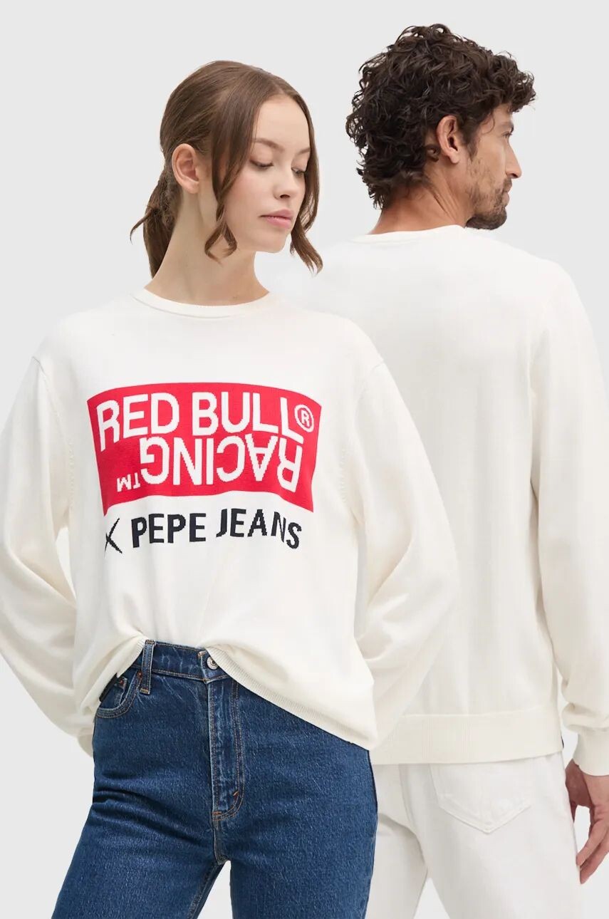 Хлопковый свитер Red Bull Racing x Pepe Jeans Red Bull Racing x Pepe Jeans, бежевый
Хлопковый свитер Red Bull Racing x Pepe Jeans Red Bull Racing x Pepe Jeans, бежевый