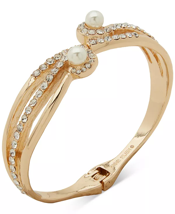 Браслет с завитками и имитацией жемчуга золотистого оттенка Anne Klein, pearl
Браслет с завитками и имитацией жемчуга золотистого оттенка Anne Klein, pearl