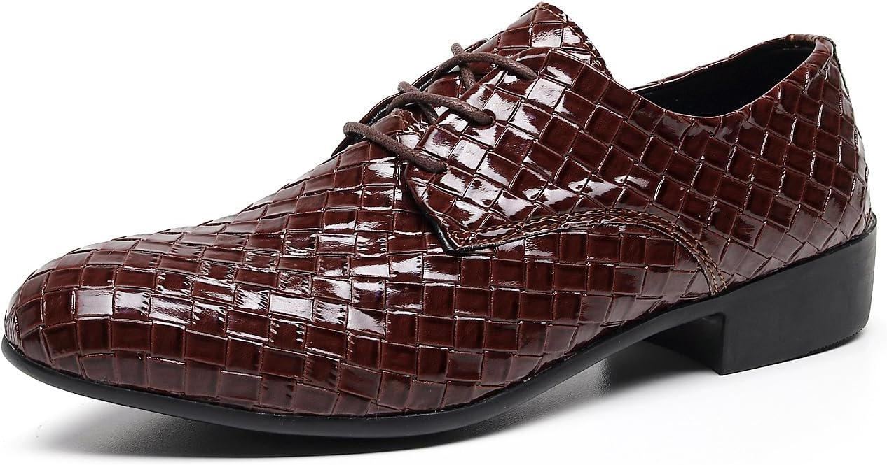 Мужские кожаные оксфорды с крыльями Dacnakby, красные плетеные туфли на шнуровке
Мужские кожаные оксфорды с крыльями Dacnakby, красные плетеные туфли на шнуровке