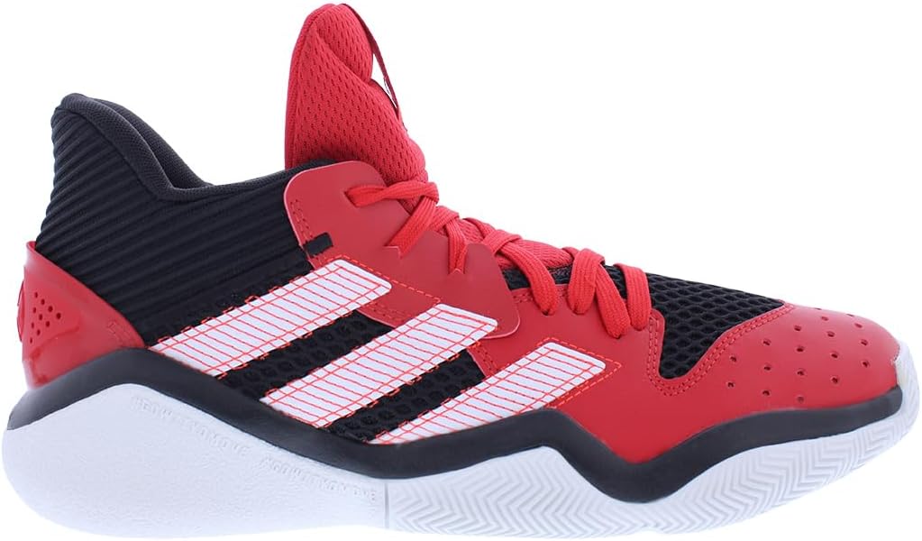 Кроссовки adidas для взрослых унисекс Harden Stepback, белый/черный/алый
Кроссовки adidas для взрослых унисекс Harden Stepback, белый/черный/алый