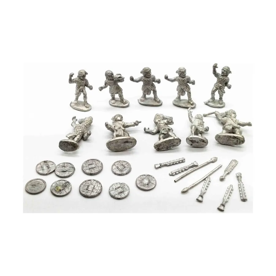 Ацтекские воины №3, Miscellaneous Historical Miniatures - Loose Miniatures (28mm) (Unidentifiable Manufacturer)
Ацтекские воины №3, Miscellaneous Historical Miniatures - Loose Miniatures (28mm) (Unidentifiable Manufacturer)