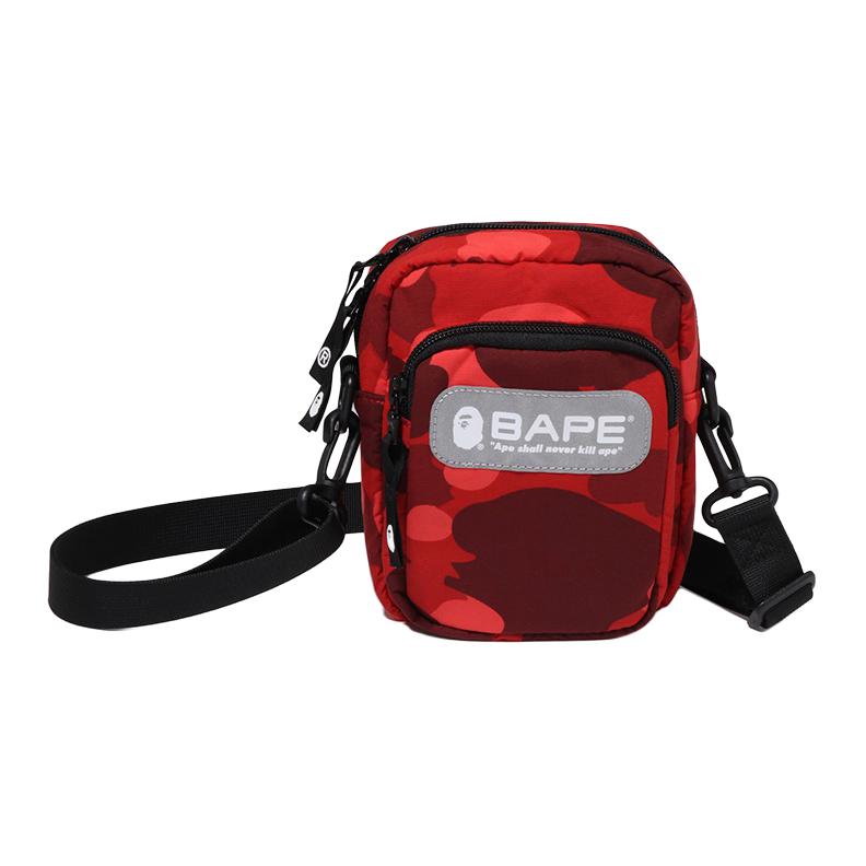 A BATHING APE Синтетическая поясная сумка мужская разноцветная, Red
A BATHING APE Синтетическая поясная сумка мужская разноцветная, Red