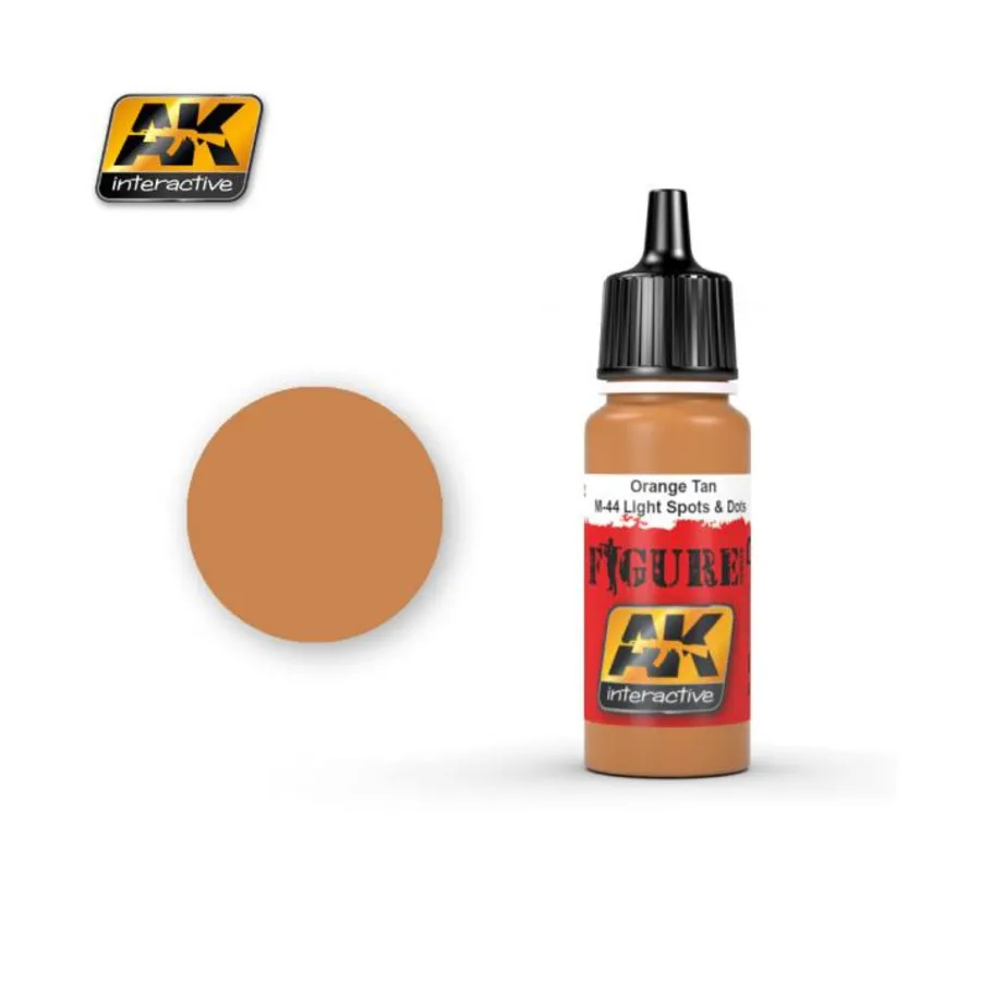 M-44 Оранжево-коричневый светлые пятна и точки (акрил), Paint - Figure - Yellow, Red, and Orange Colors (AK-Interactive)
M-44 Оранжево-коричневый светлые пятна и точки (акрил), Paint - Figure - Yellow, Red, and Orange Colors (AK-Interactive)