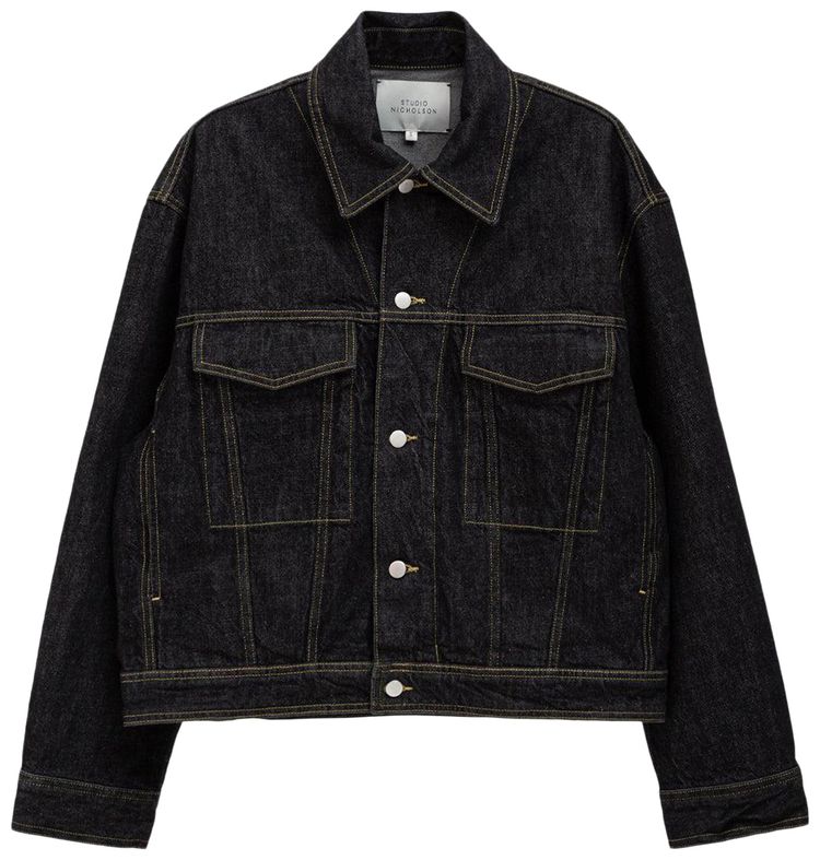 Классическая итальянская куртка Studio Nicholson Stein, черная
Классическая итальянская куртка Studio Nicholson Stein, черная